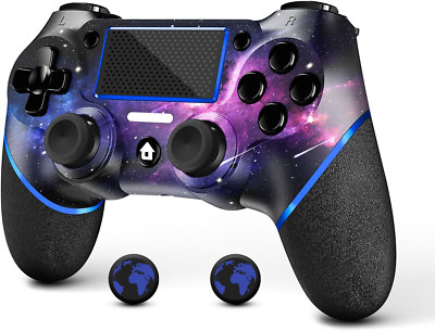 Acegamer Wireless Controller:PS4/Pro/Slim/Pc,Turbo,Dual Vibration, Gyro Sensor,T