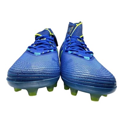 NIB Under Armour Highlight MC Football Cleats Blue High Top Mens Size 9 3026577 Under Armour Men main image 2