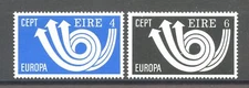 1973 - IRELAND - LOT/41196 - EUROPE 2v. - NEW