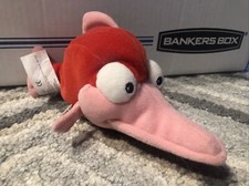 NEW Club Disney Little Mermaid UNDERSEA CRITTER 2 Fish 8" Plush Bean Bag Beanie