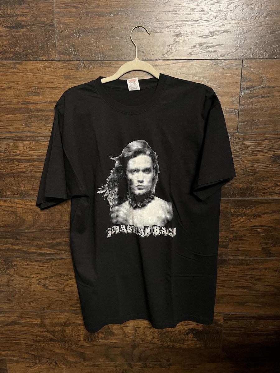 【希少】SKID ROW “Sebastian Bach” Tシャツ ビンテージ 激レア 1990年製 スキッドロウ SKiD ROW ヴィンテージ Tシャツ