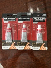 Amaco Rub N Buff Wax Metallic Finish Silver Leaf Color 3 Pack New in Package