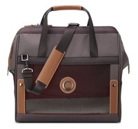 Delsey Paris Chatelet Air 2.0 Travel Pet Carrier Reisetasche Tasche Brown Braun