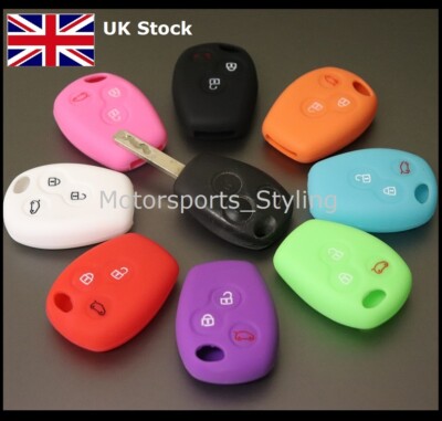 Key Cover for Renault 3 Button Key Fob Case Remote Shell Protection Hull Car 6*