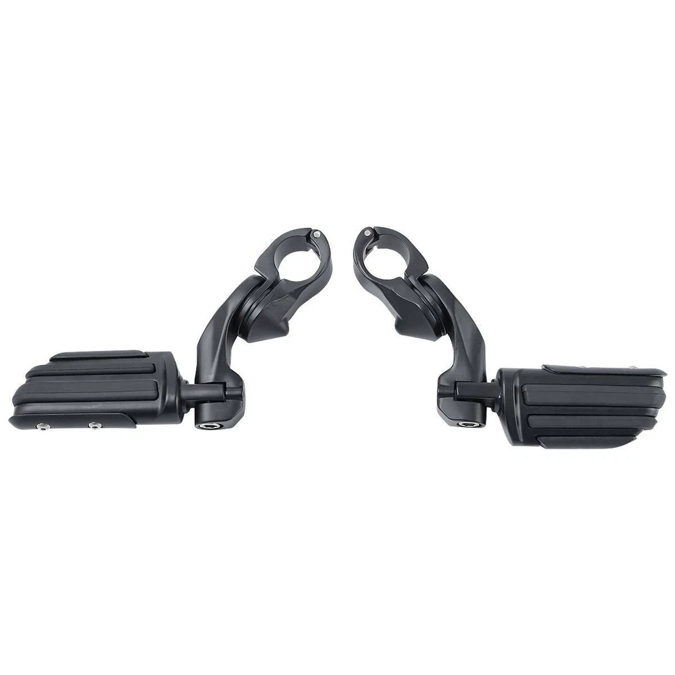 Barra de carretera de ángulo corto de 1-1/4" apta para Harley Electra Glide mate Foto 2 de 4