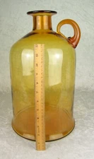 Blenko Glass John Nickerson Wheat Moonshine Jug model 7226M 15.5 in Tall Vintage