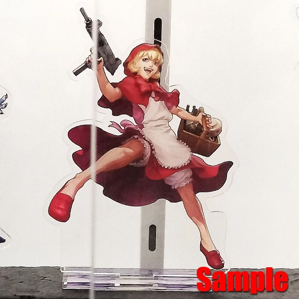 CAPCOM Vampire Savior Darkstalkers Bulleta B.B. Figura de pie acrílico Hood 2024 Foto 4 de 4