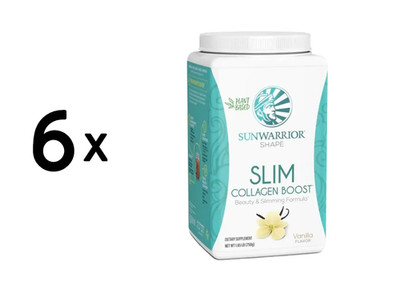 6 x Sunwarrior Slim Collagen Booster (750g) Vanilla (77,78 EUR/kg)
