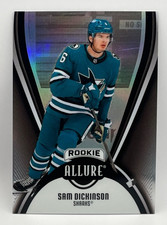 2025-26 Upper Deck Allure SAM DICKINSON Extended Rookie Black Rainbow AR-SD