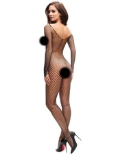 Miss O Fishnet Crotchless Bodystocking [B700]