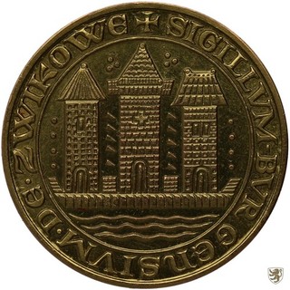 DEUTSCHE DEMOKRATISCHE REPUBLIK DDR Medaille 1968 850 Jahre Zwickau vorzüglich