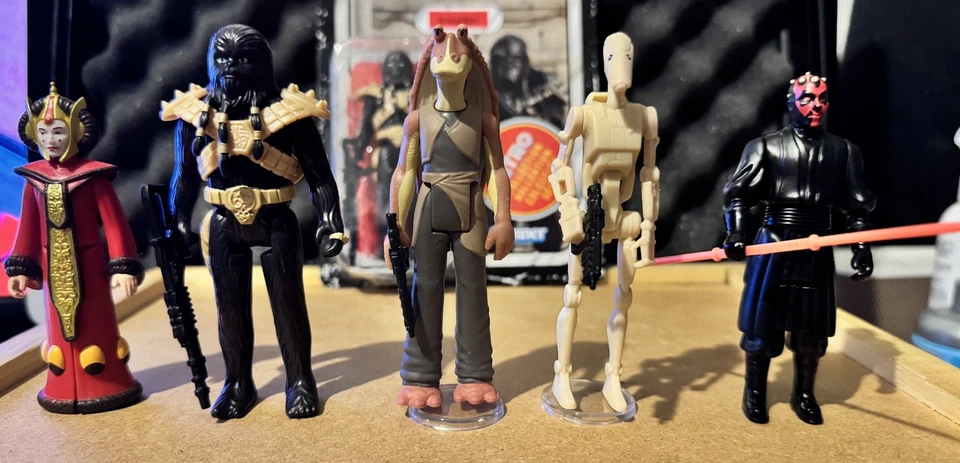 Star Wars Coleção Retrô Krrsantan, O Livro de Boba Fett + lote de bonecos - Imagem 4 de 4