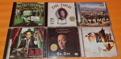 6 CDs Dr.Dre Sammlung MC Ren NWA DJ Yella Eazy-E Ice Cube Eminem Gut Detox 