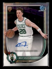 2025-26 Bowman Chrome #BCA-MS Max Shulga Chrome Autographs Rookie
