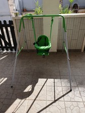 Altalena Dondola di Acciaio per Esterno per Bambini (150 x 120 x 95 cm) -...