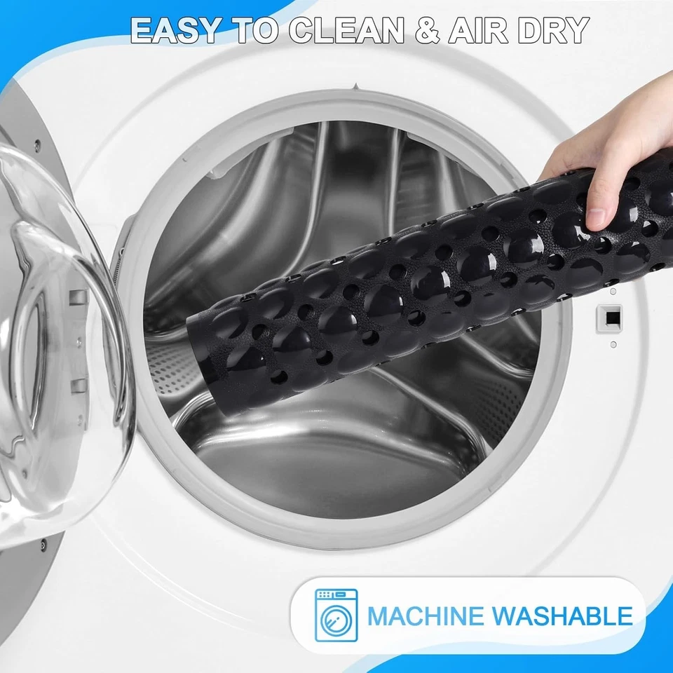 Bathtub and Shower Mats, 40X16 Inch Extra Large Non Slip Soft Bath Tub Mat with - Image 4 of 4