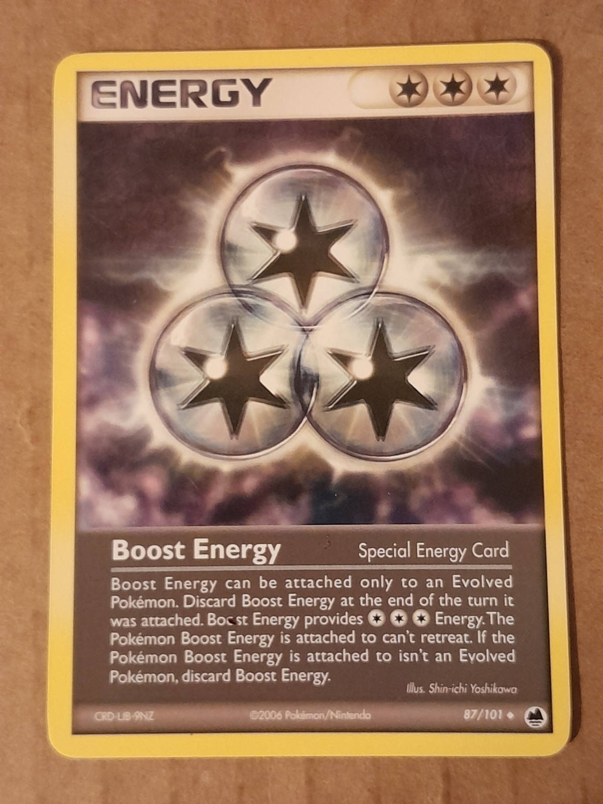Boost Energy 87/101 Ex Dragon Frontiers Rare NM See Pictures