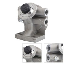 Oil Filter Base Hand Priming Pump Fuel Filter Mounting Base M16X1.5MM 1‑14 Spin