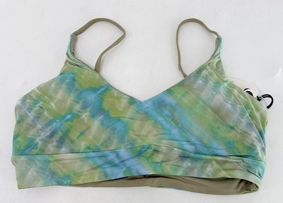 NWT prAna Willow Falls Reversible Top Women's Mirage Bikini Swim Beach Sz Sm