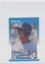 1987 Fleer Classic Miniatures Factory Set Steve Sax #96 m5x