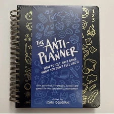 The ANTI-PLANNER How to Get Sh*t Done When You Don't Feel Like It -FREE SHIPPING