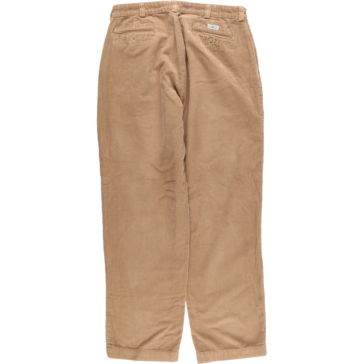 【希少レア】90s Ralph Lauren Corduroy Pants Vintage 90s Chaps Ralph Lauren Tan Cotton Pleated Corduroy