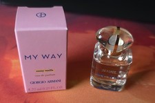 Armani MY WAY Sunny Vanilla 7 ml Eau de Parfum Luxus-Miniatur Neu Damen Giorgio