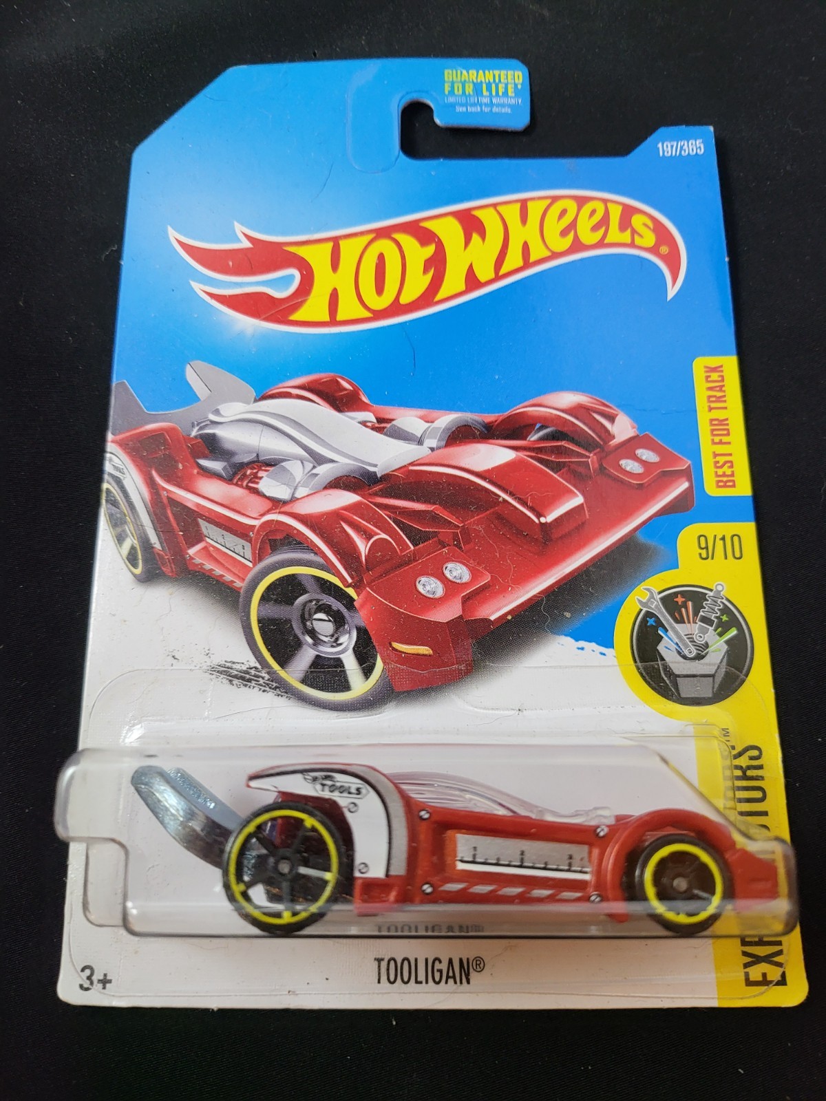 2017 Hot Wheels #197 Experimotors 9/10 TOOLIGAN Red New Near Mint