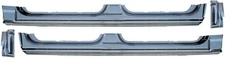2004-2008 Ford Pickup F150 Rocker Panel and Cab Corner Set 4 Door Crew Cab