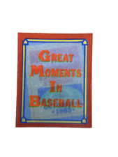 Excellent: Vintage 1988 SCORE Magic Motion Great Moments in Baseball Card #56