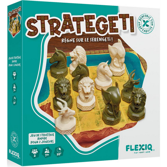 Jeux de société Strategeti à stratégie évolutive pour booster la logique
