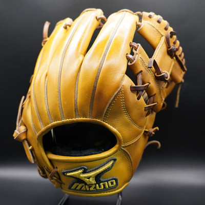 Mizuno Pro Infielder Glove 11.5 Vintage M Logo Crest Hide Inspire