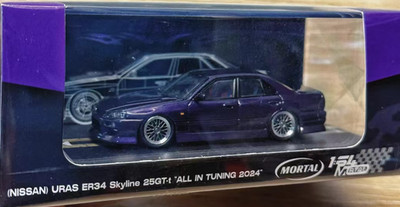Mortal 1/64 URAS ER34 APA EXPO Foshan Limited 2024 Model Car Purple