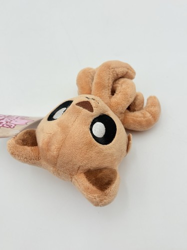 Peluche Tentacle Kitty Ye Basic Little One mini peluche etichette marrone Kawaii 6" - Foto 2 di 10