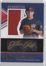 2018 USA Baseball Stars & Stripes Black Gold Prime 7/10 Nolan Crisp #98 Auto yb9