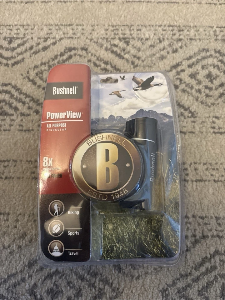 Bushnell PowerView All Purpose 8X21 Binoculars Brand New In Clamshell Packaging - Image 2 of 3