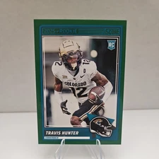 2025 Panini Score Green - #20 Travis Hunter, JAX Jaguars (RC)