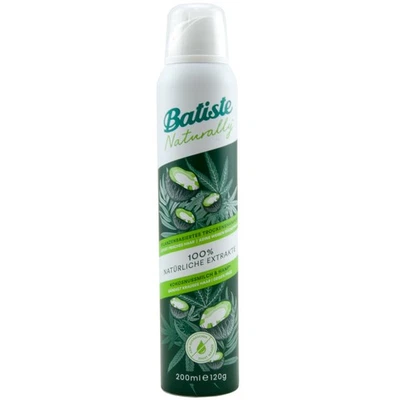Batiste Shampooing Sec Lait de Coco et Chanvre 1 x 200ml Vegan Végétal - Photo 1/2