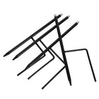  4 Pcs Lantern Garden Stake Outdoor Plant Hanger Short Shepherds Hook Metal