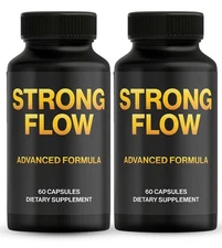 (2 Pack) Strong Flow - Strong Flow Prostate Pills for Men