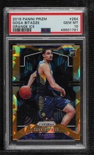 2019-20 Panini Prizm Rookie Orange Ice Goga Bitadze #264 PSA 10 GEM MT kn8