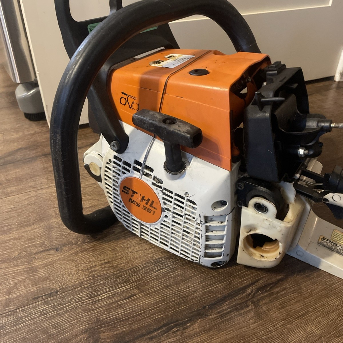 Stihl chainsaw ms361 Chain saw Has Great Compression For Parts Or