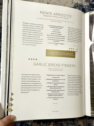HARRAH'S ENTERTAINMENT PRESENTS THE SEVEN STARS COOKBOOK CASINO RESTAURANTS🎰 - Picture 10 of 15