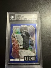 2021 Panini Prizm - Old School Johnny Bench #OS-8 Blue Mojo Prizm /199