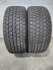 2x P26550r20 Goodyear Wrangler All-terrain Adventure 932 107 T Used Tires