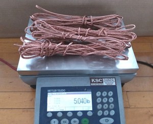 5 Lb Copper Bare Bright Highest Quality Industrial Wire Great For Many Project