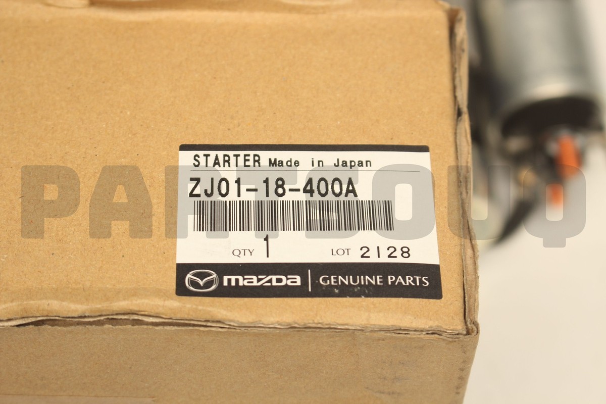 ZJ0118400A Genuine Mazda STARTER ZJ01-18-400A | eBay