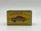 Rare Matchbox Lesney 33a Ford Zodiac color D box
