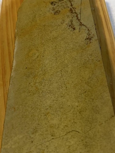 Natural Whetstone Japanese Nakayama Suita Renge Finishing Stone w/Base 671g Hard - Picture 7 of 22