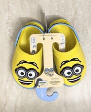 Despicable Me Minions Classic Clogs Crocs Boys Size 9 Primark -NEW